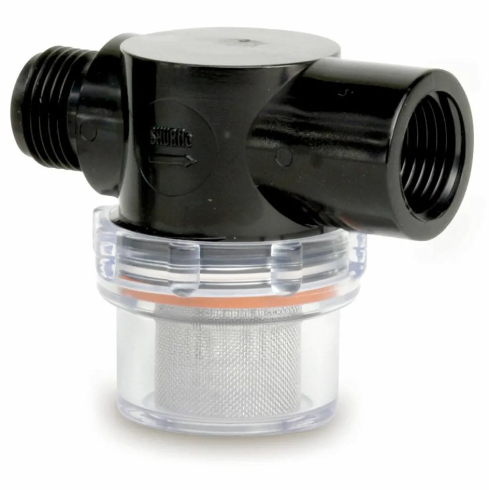 Shurflo filter voor drukpomp met schroefdraad