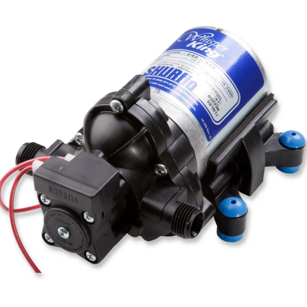 Shurflo Whisper King waterpomp 12 volt 10 liter 3,1 bar