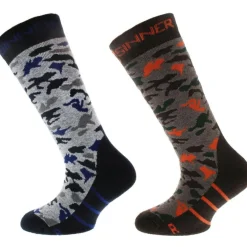 Sinner Camo skisokken junior 2-pack - EU 35 - 38