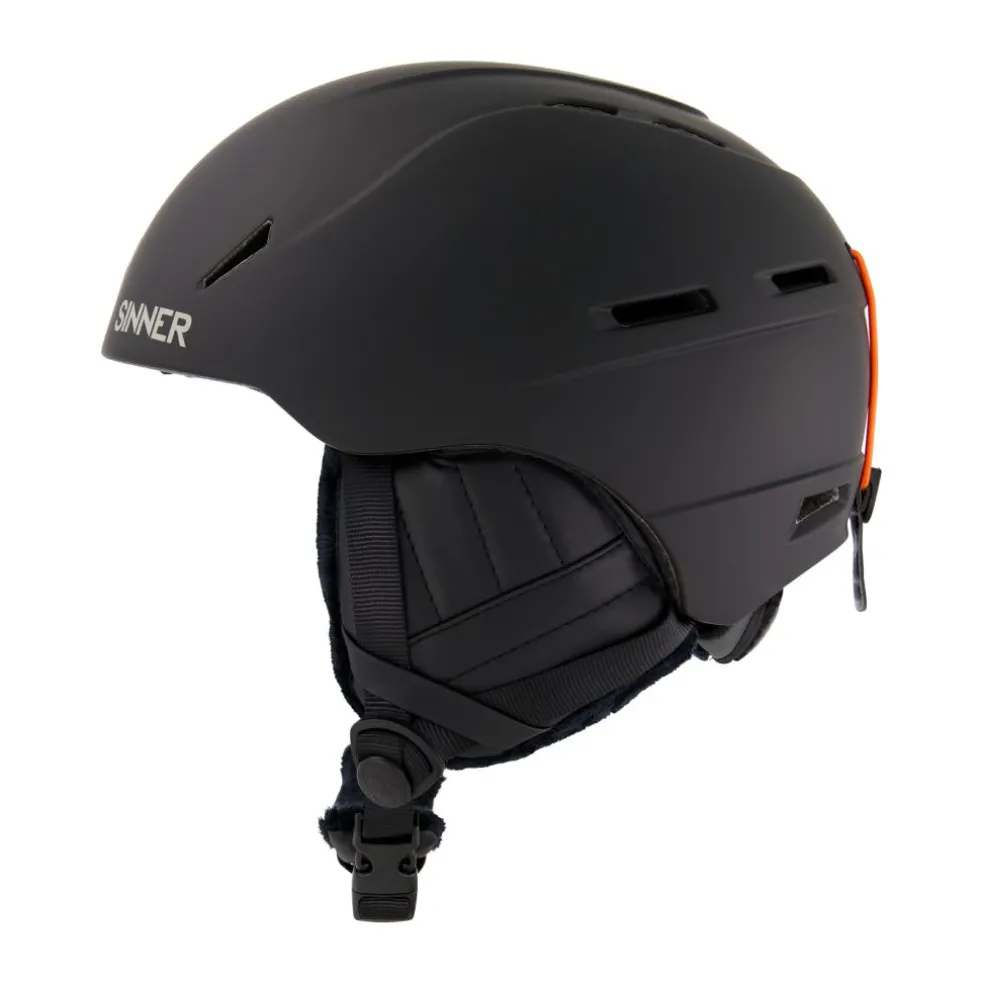 Sinner Combi-pack CREST skihelm met Toxic skibril black