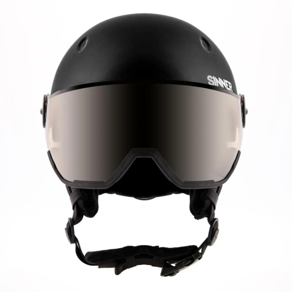 Sinner TITAN VISOR skihelm matte black