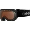Sinner VORLAGE skibril double orange SINTEC matte black