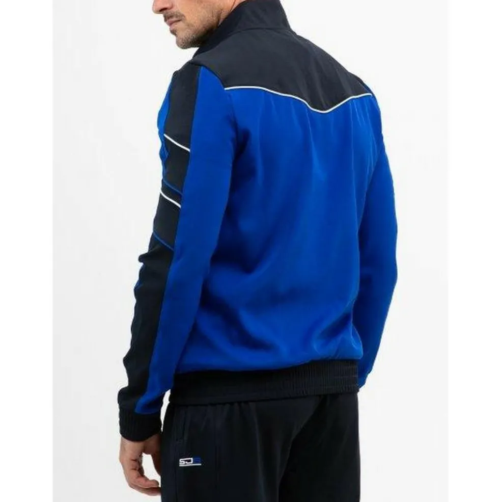 Sjeng Sports Alistar trainingsjack heren blue neon