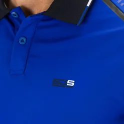 Sjeng Sports Bocar tennispolo heren profond cobalt