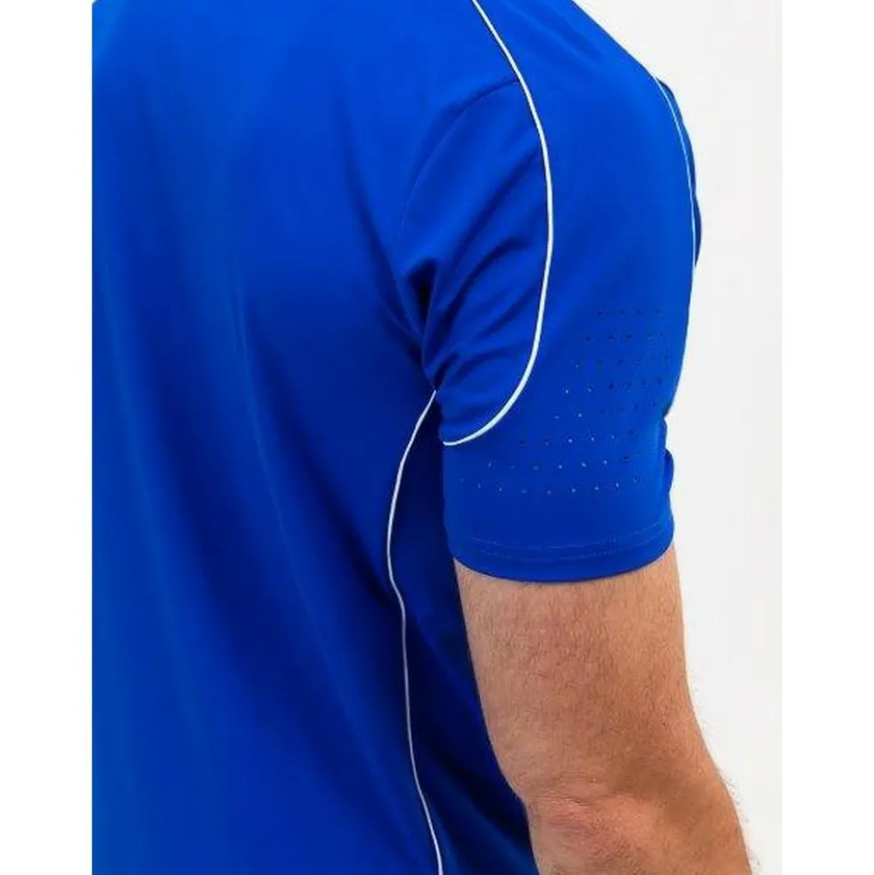 Sjeng Sports Brayen tennisshirt heren blue neon