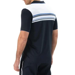 Sjeng Sports  Brun tennispolo heren dark blue