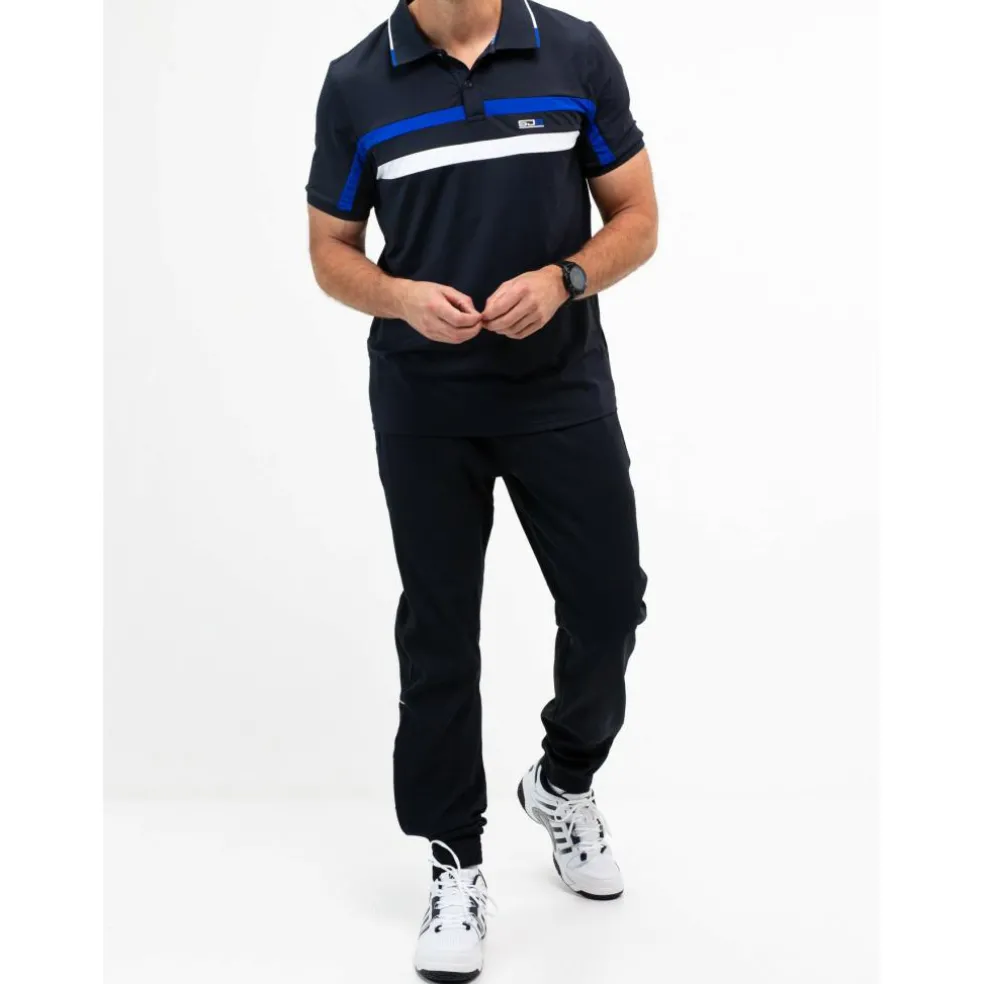 Sjeng Sports Ceder tennispolo heren dark blue