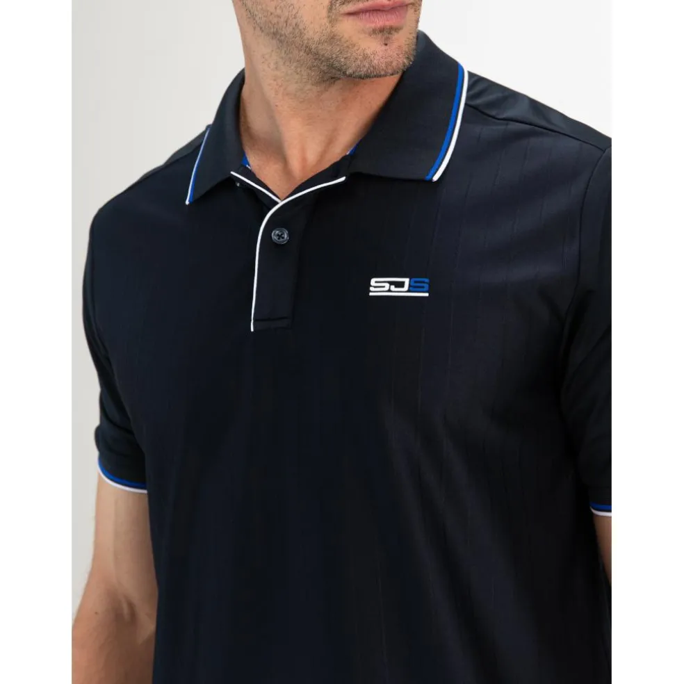 Sjeng Sports Cense tennispolo heren dark blue