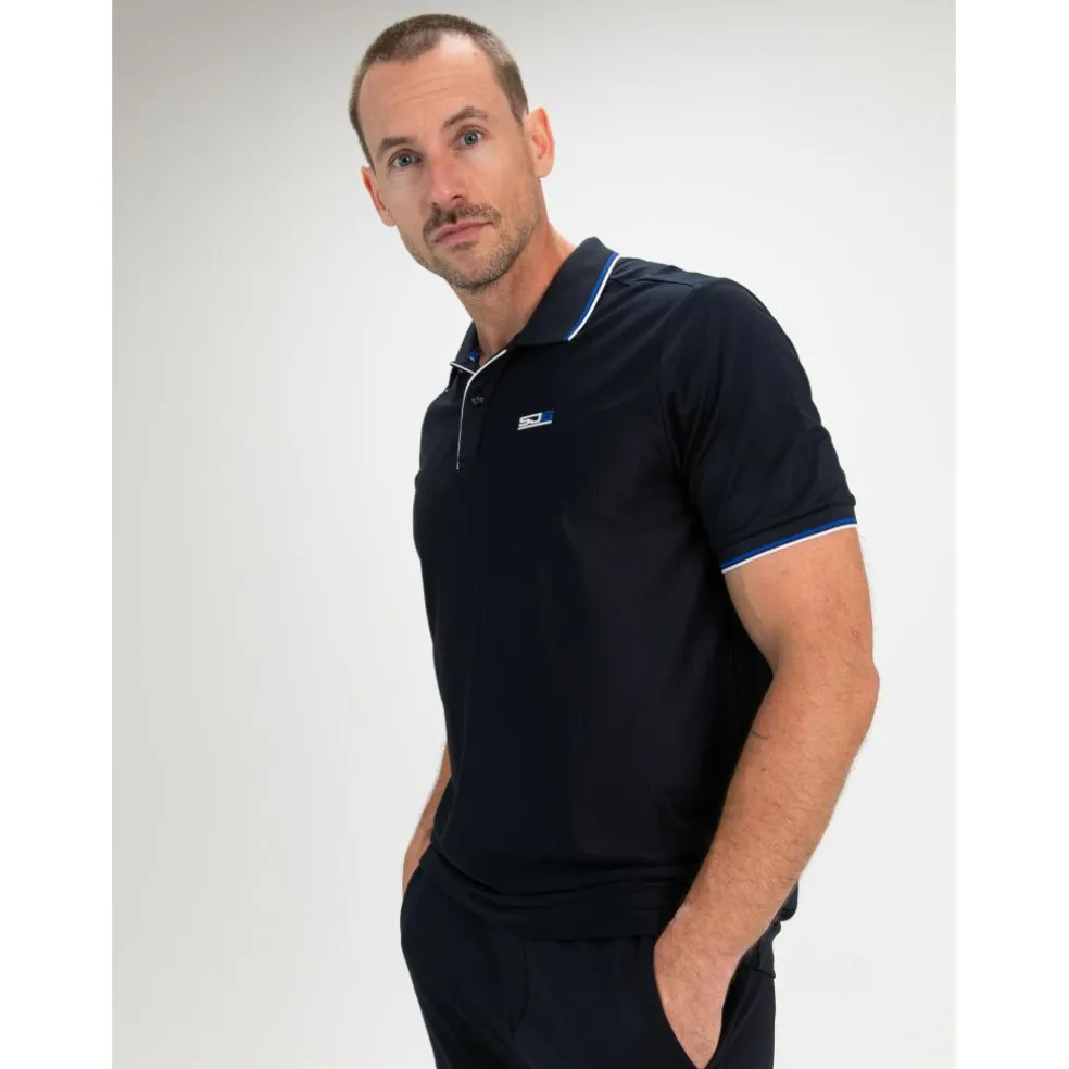 Sjeng Sports Cense tennispolo heren dark blue