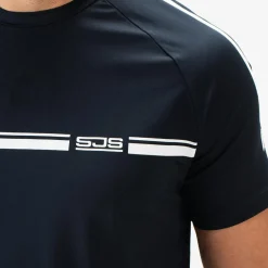 Sjeng Sports Coster tennisshirt heren dark blue