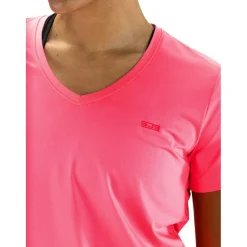 Sjeng Sports  Ines tennisshirt dames pink candy