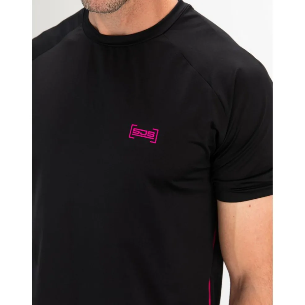 Sjeng Sports Sepp tennisshirt heren black