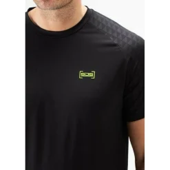 Sjeng Sports  Uberto tennisshirt heren black