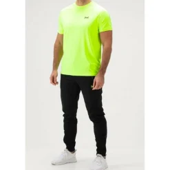 Sjeng Sports  Uberto tennisshirt heren acid yellow