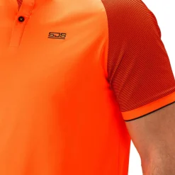 Sjeng Sports Valley polo heren shocking orange
