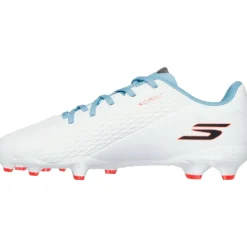 Skechers SKX_2 TD MG voetbalschoenen junior white turquoise pink