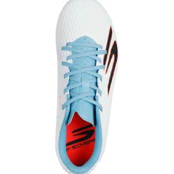 Skechers SKX_2 TD MG voetbalschoenen junior white turquoise pink