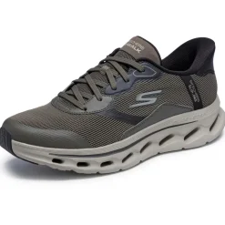 Skechers Slip-ins: GO WALK Glide - Step 2.0 - Zac schoenen heren dark taupe