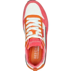 Skechers Uno - 2 Much Fun schoenen dames pink orange