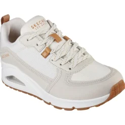 Skechers Uno - Layover schoenen dames gebroken wit