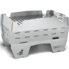 SKOTTI Mini Grill houtskoolbarbecue silver