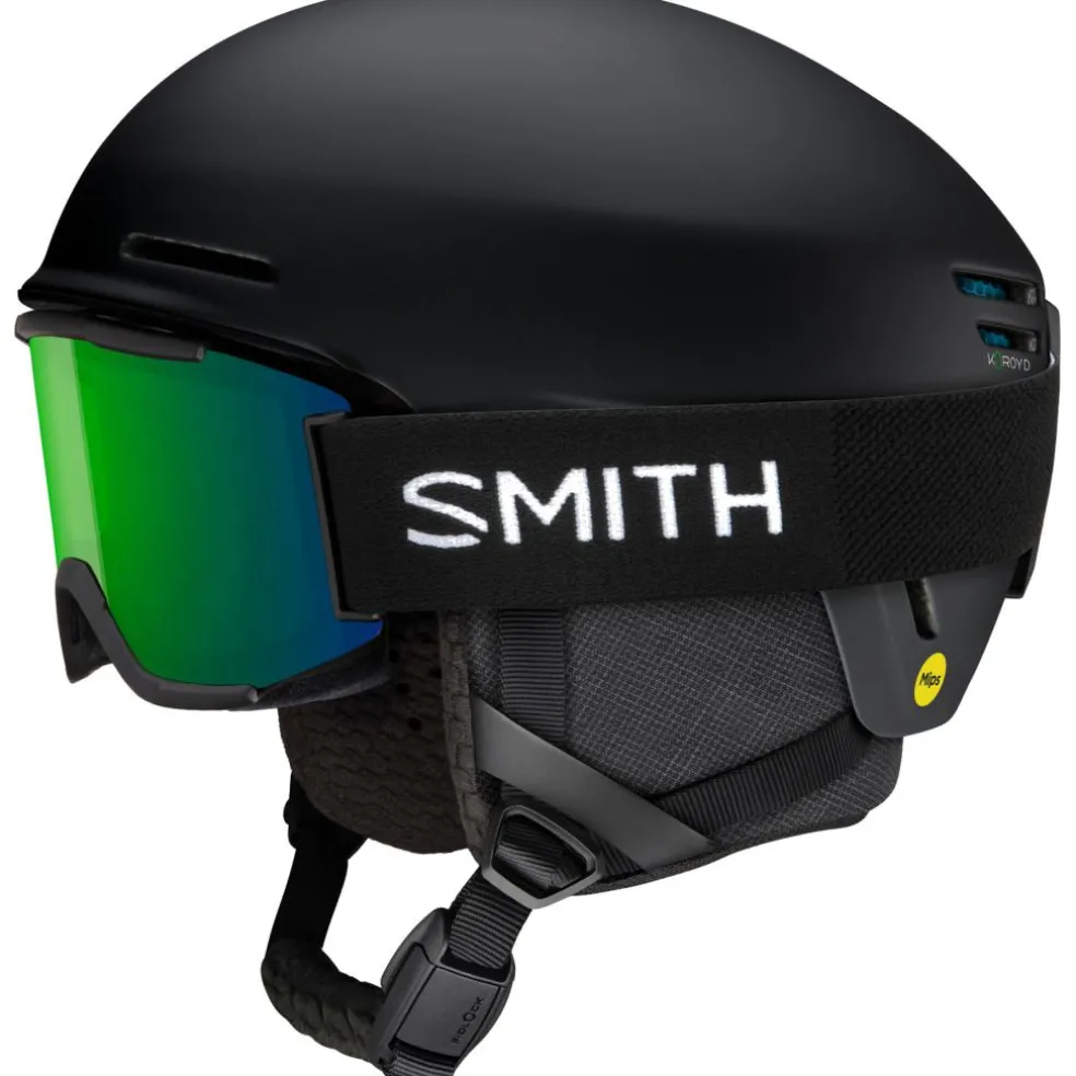Smith Method Pro Mips skihelm matte black