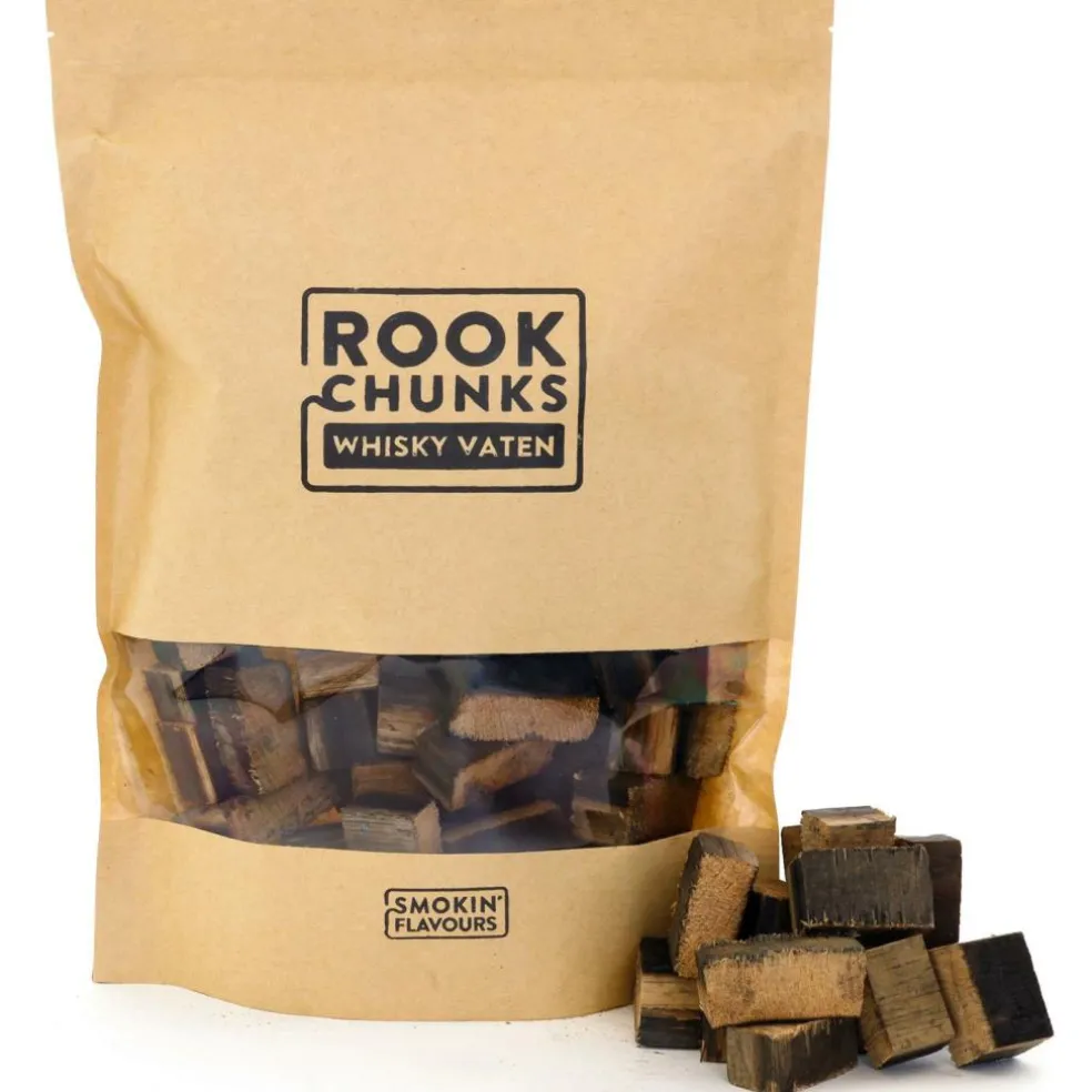 Smokin' Flavours chunks whiskey vaten 1 kg