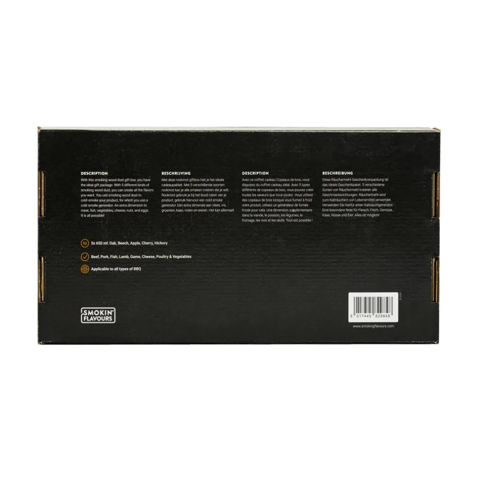 Smokin' Flavours rookmot geschenkset 650 ml