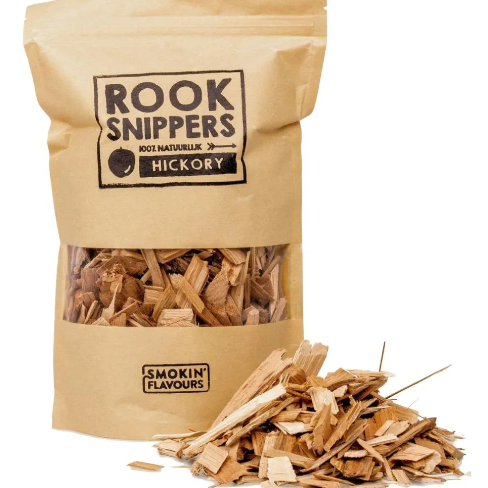 Smokin' Flavours rooksnippers hickory 1700 ml