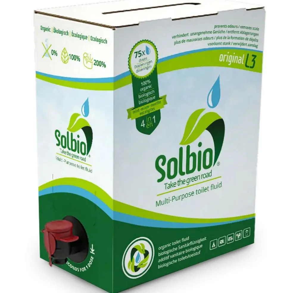 Solbio Original toiletvloeistof 3 liter