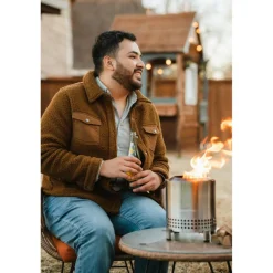 Solo Stove  Mesa XL tafelvuur ø 17,8 cm stainless steel