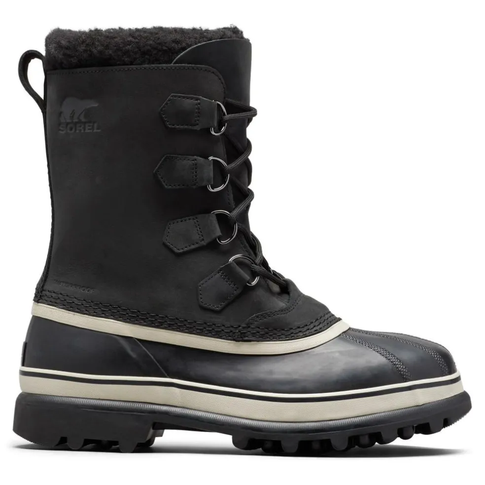 Sorel Caribou snowboots heren black dark stone