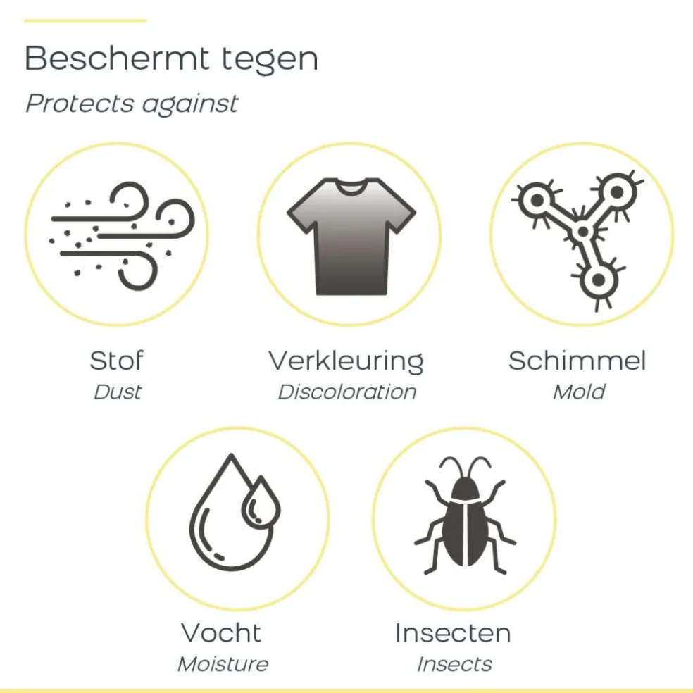 Space Buddy Vacuüm opbergzakken reisset 4-delig