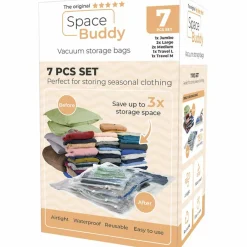 Space Buddy Vacuüm opbergzakken reisset 7-delig