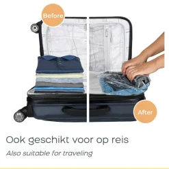 Space Buddy Vacuüm opbergzakken reisset 7-delig