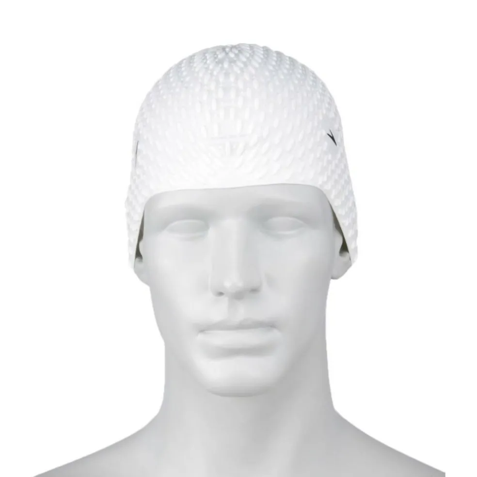 Speedo Bubble Cap badmuts white
