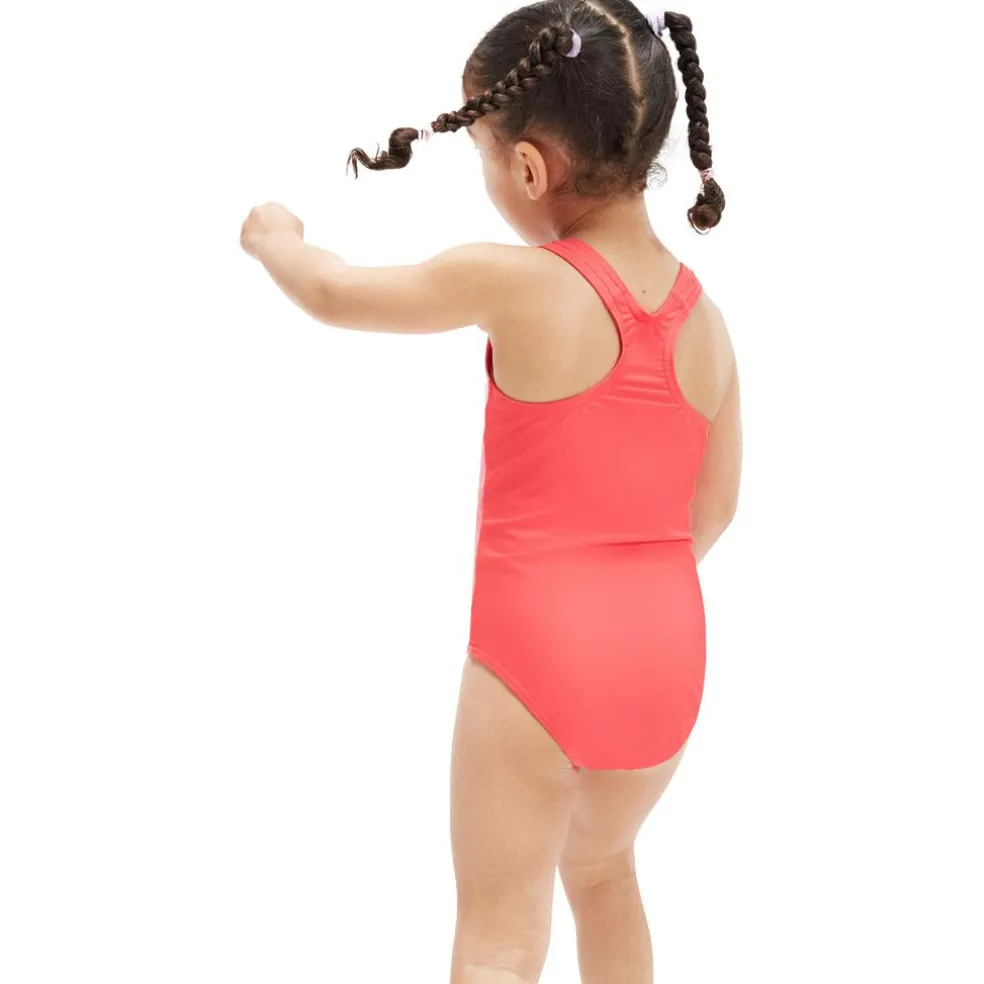 Speedo Digital Printed badpak junior coral pink