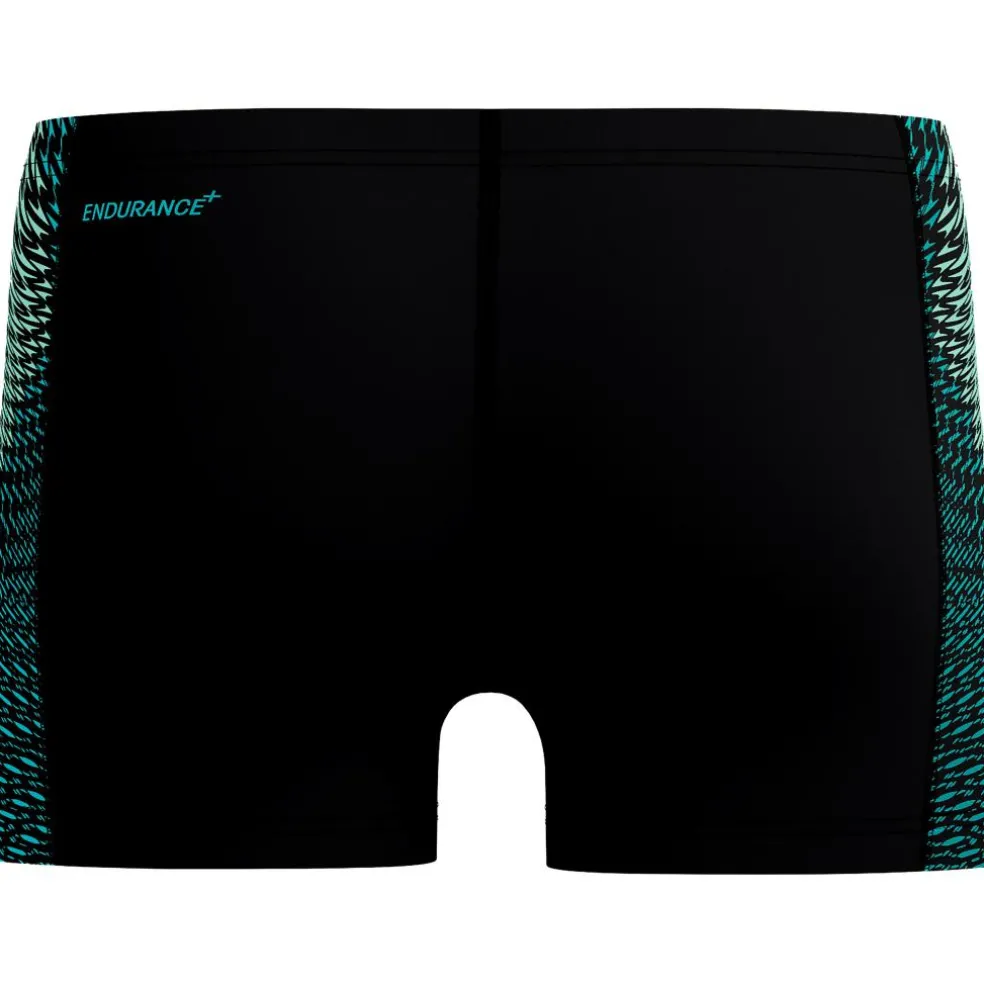 Speedo Endurance+ MAX Tech Panel zwemboxer heren black turquoise