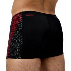 Speedo Endurance+ Tech Panel zwemboxer heren black red