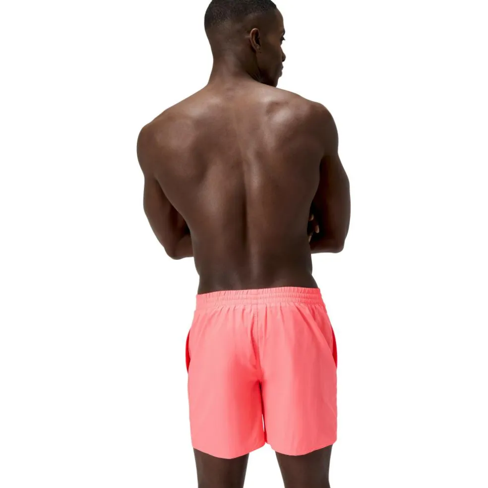 Speedo Essential Solid zwembroek heren neon coral