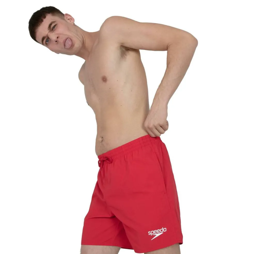 Speedo Essentials 16 inch zwembroek heren fed red