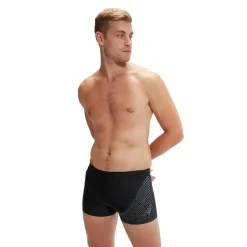 Speedo Medley Logo zwemboxer heren grey black