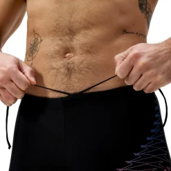 Speedo Medley Logo zwemboxer heren orange black