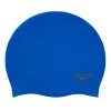 Speedo Plain Moulded badmuts blue