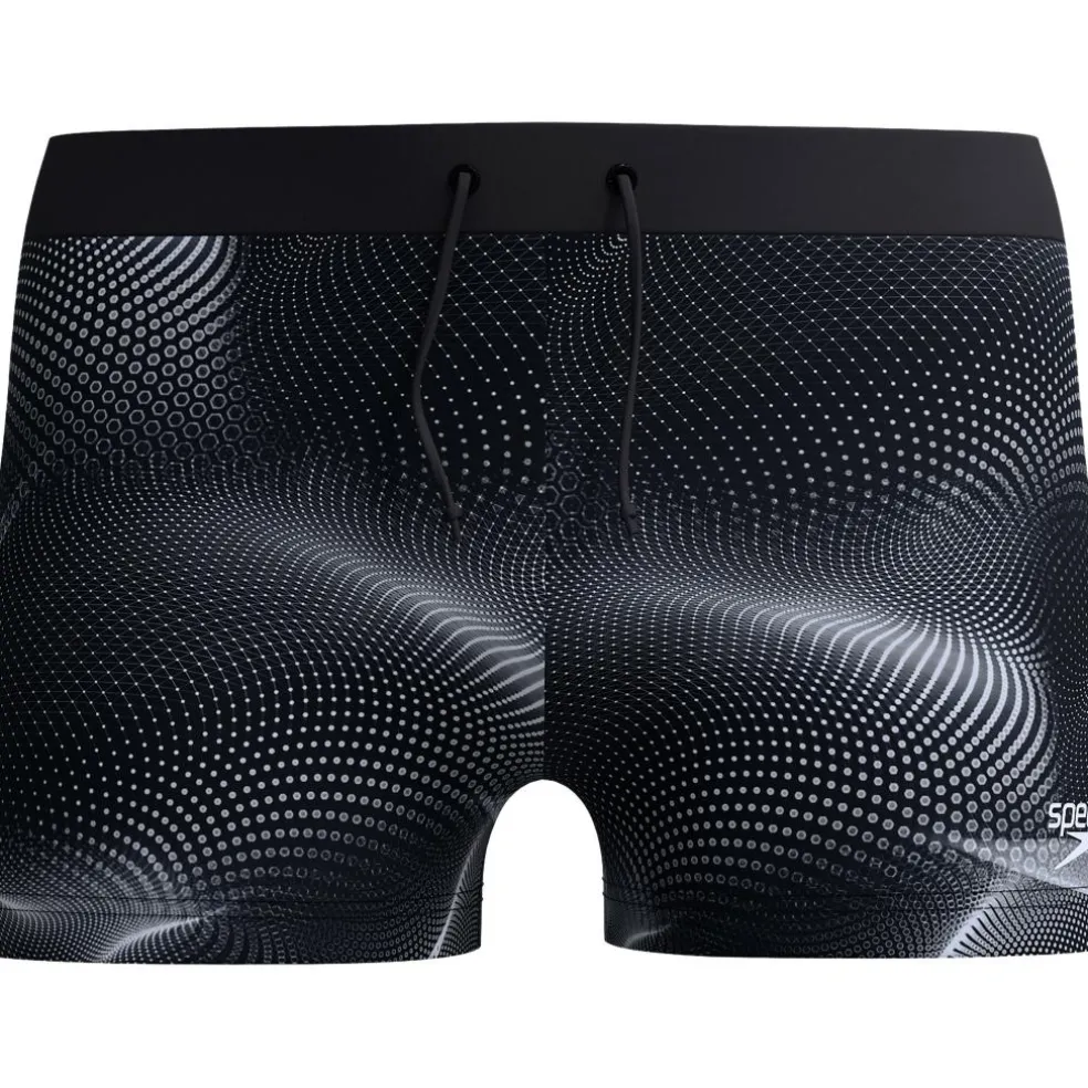 Speedo Valmilton Allover zwemboxer heren black grey