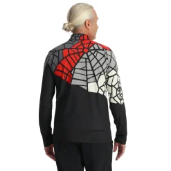 Spyder Legacy Half Zip skipully heren black
