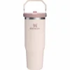 Stanley PMI  Iceflow Flip Straw Tumbler thermosbeker 890 ml rose quartz