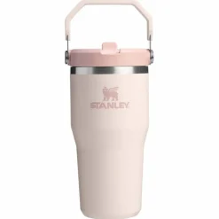 Stanley PMI  Iceflow Flip Straw Tumbler thermosbeker 590 ml rose quartz