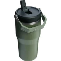 Stanley PMI  Iceflow Flip Straw Tumbler thermosbeker 590 ml dried pine