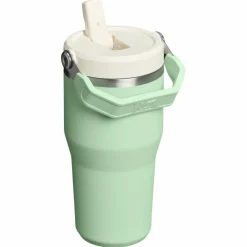 Stanley PMI  Iceflow Flip Straw Tumbler thermosbeker 590 ml pistachio